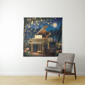 Tenture Serenade sur la Lune #2 (En situation)