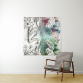 Tenture Serene Swan Lake Park 2 (En situation (horizontale))