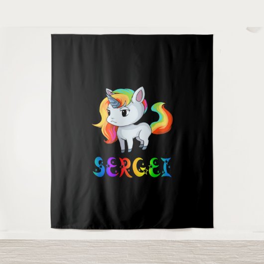 Tenture Sergei Unicorn (Devant)