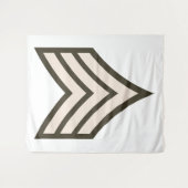 Tenture Sergent d'armée (Devant (Horizontal))