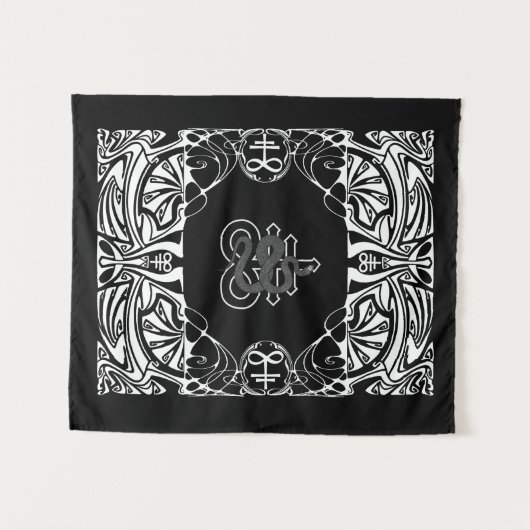 Tenture Serpentis Tapestry (Devant (Horizontal))