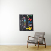 Tenture Sesame Street Chalkboard Anniversaire Bienvenue (En situation)