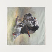 Tenture Set anglais avec faisans, art (Devant (Horizontal))