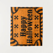 Tenture Set de table d'Halloween en détresse (Devant)