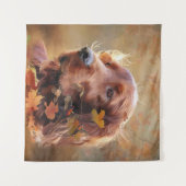 Tenture Setter irlandais (Devant (Horizontal))