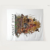 Tenture Setter irlandais (Devant (Horizontal))