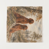 Tenture Setter irlandais (Devant (Horizontal))