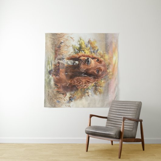 Tenture Setter irlandais - Oiseau Dog Ultimate Upland (En situation (horizontale))