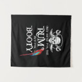 Tenture Seulement    IciRhum Et Booty Pirate & Parrot Pira (Devant (Horizontal))