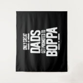 Tenture Seuls Les Grands Dads Sont Promus À Boppa (Devant)