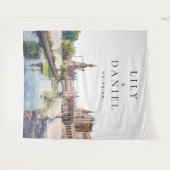 Tenture Seville Spain Wedding Photo Backdrop (Devant (Horizontal))