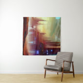 Tenture SF City sur une planète étrange 1 (En situation (horizontale))