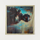 Tenture SF - Cyberpunk Hero 1 (Devant (Horizontal))
