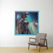 Tenture SF - Cyberpunk Hero 2 (En situation)