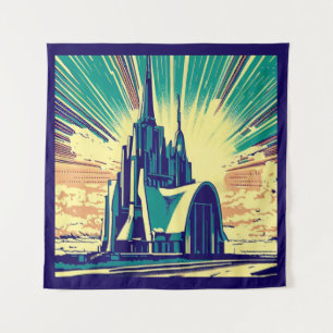 Tenture SF Église futuriste 3