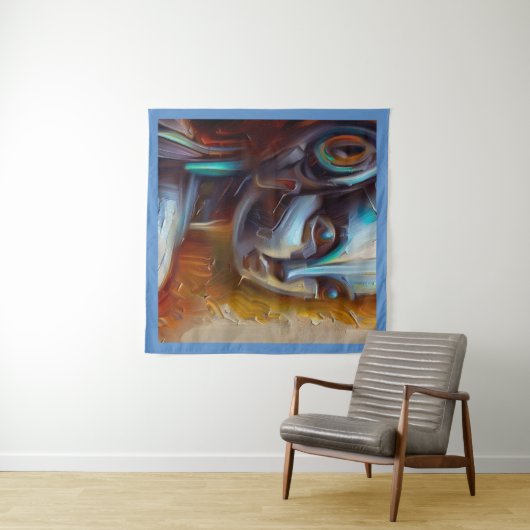 Tenture SF - Héros de l'intelligence artificielle 3 (En situation (horizontale))