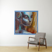 Tenture SF - Héros de l'intelligence artificielle 3 (En situation)