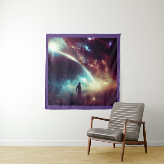 Tenture SF - Opéra spatial 4 (En situation)