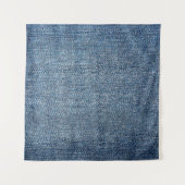 Tenture Shabby denim texture for background. Blue jeans (Devant)