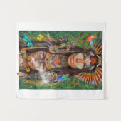 Tenture Shamen des hommes de la mère (Devant (Horizontal))