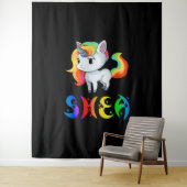 Tenture Shea Unicorn (En situation)