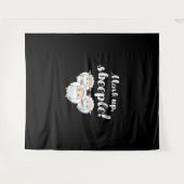 Tenture Sheep in mask | Animal Lovers (Devant (Horizontal))