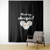 Tenture Sheep in mask | Animal Lovers (En situation)