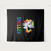 Tenture Shelley Unicorn (Devant (Horizontal))