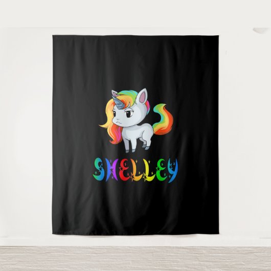 Tenture Shelley Unicorn (Devant)