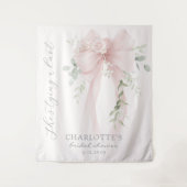 Tenture She's tying a knot Bow Bridal Shower (Devant)