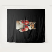 Tenture Shiba Inu (Devant (Horizontal))