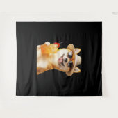 Tenture Shiba Inu (Devant (Horizontal))