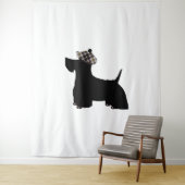 Tenture Shiba Inu (En situation)