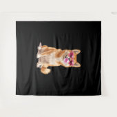 Tenture Shiba Inu (Devant (Horizontal))
