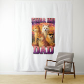 Tenture Shiba Inu (En situation)