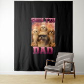 Tenture Shih Tzu (En situation)