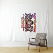 Tenture Shih Tzu Halloween Thanksgiving Noël Classique (En situation (horizontale))