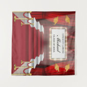 Tenture  Show Red Carpet  Graduation Backdrop banner (Devant (Horizontal))
