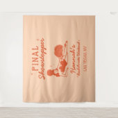 Tenture Showgirl Final Showstopper Bachelorette Backdrop (Devant)