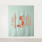 Tenture Showgirl Final Showstopper Bachelorette Backdrop (Devant)