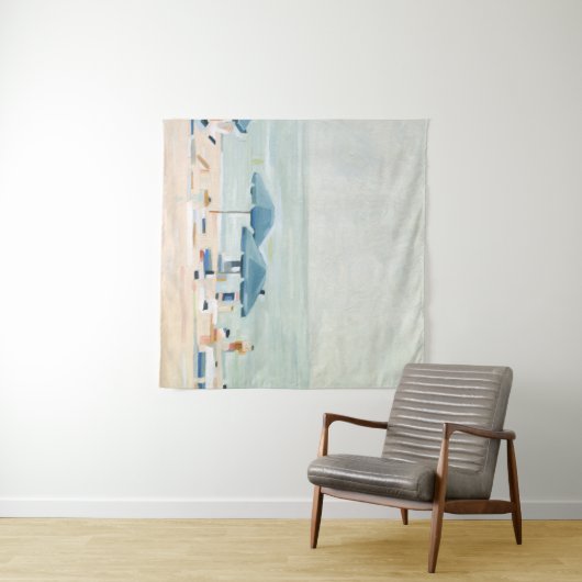 Tenture Si c'est les plages (En situation (horizontale))