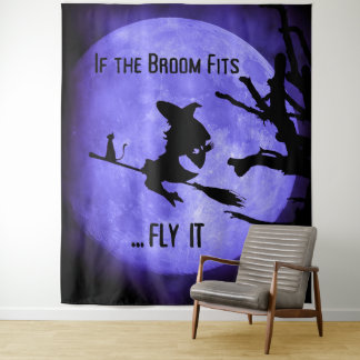 Tenture Si le salon convient à voler il Halloween arrière-