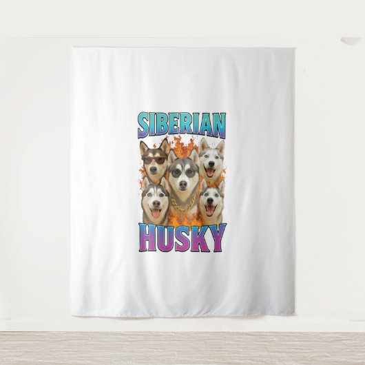 Tenture Sibérien Husky (Devant)