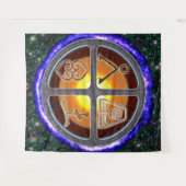 Tenture Signes terrestres (Devant (Horizontal))