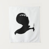 Tenture Silhouette du coq Gamecock (Devant)