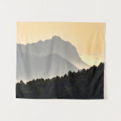 Tenture Silhouettes des montagnes (Devant (Horizontal))