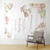 Tenture Silly Goose Garden Champhroom Anniversaire bienven (En situation (horizontale))