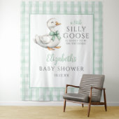 Tenture Silly Goose Neutral Baby shower photo fond (En situation)