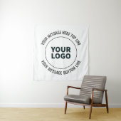 Tenture Simple à remplacer par votre logo ou image (En situation)