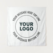 Tenture Simple à remplacer par votre logo ou image (Devant)